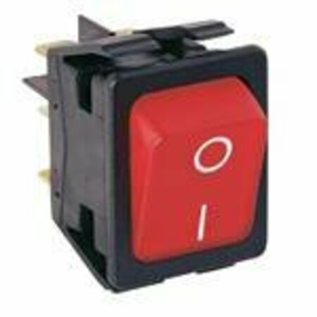 ARCOELECTRIC Rocker Switches Dpst Rocker Switch W/Legend - Biocote C6050ALBW-1197B-G72